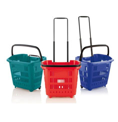 Plastic Shopping Trolleys