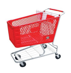 Plastic Shopping Trolleys